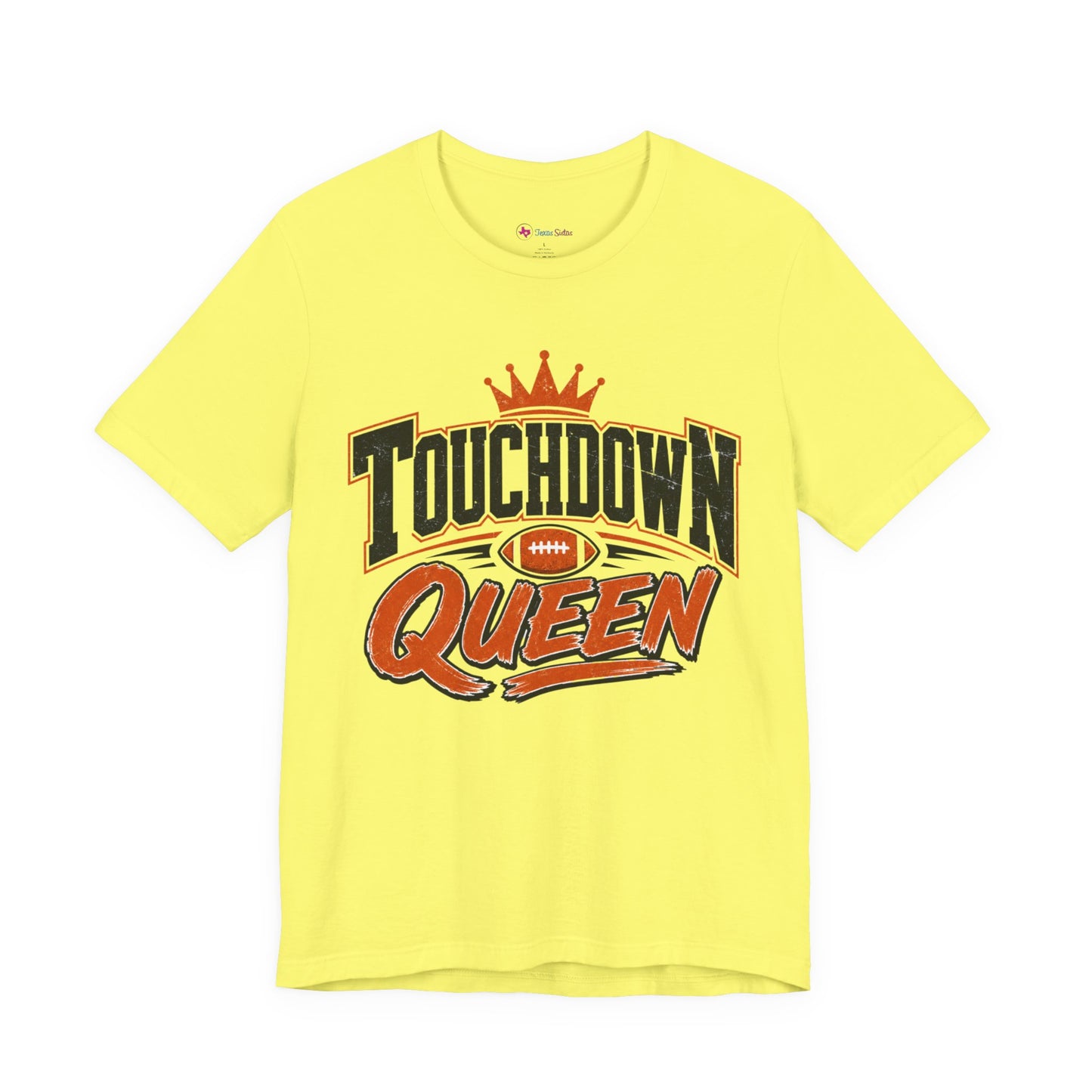 Touchdown Queen T-SHIRT Football Season Tailgate Time