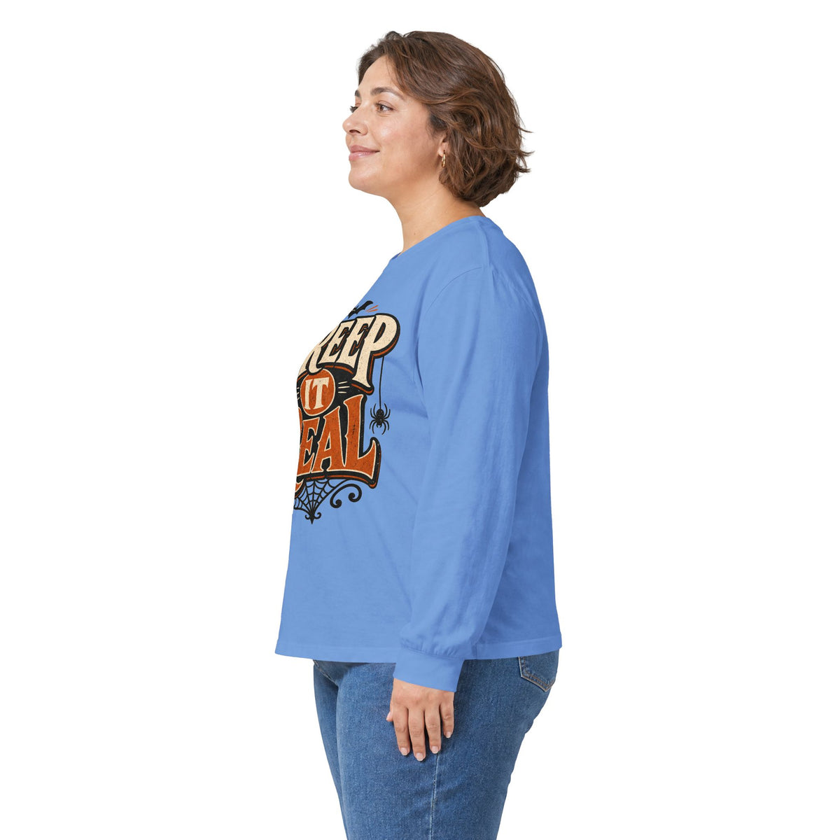 Creep It Real Halloween Long Sleeve T-Shirt