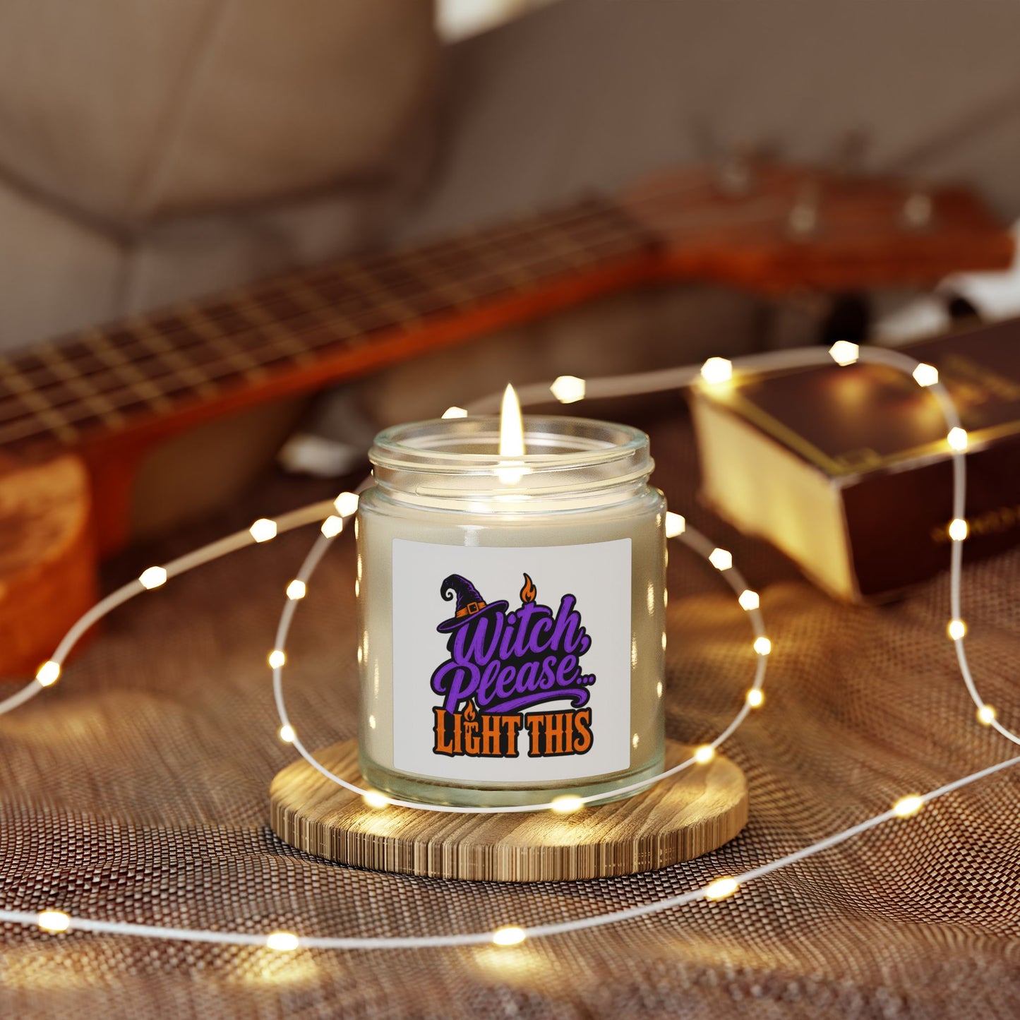 Witch Please 'Light This' Scented Candle — Coconut Apricot Wax (4oz/9oz)