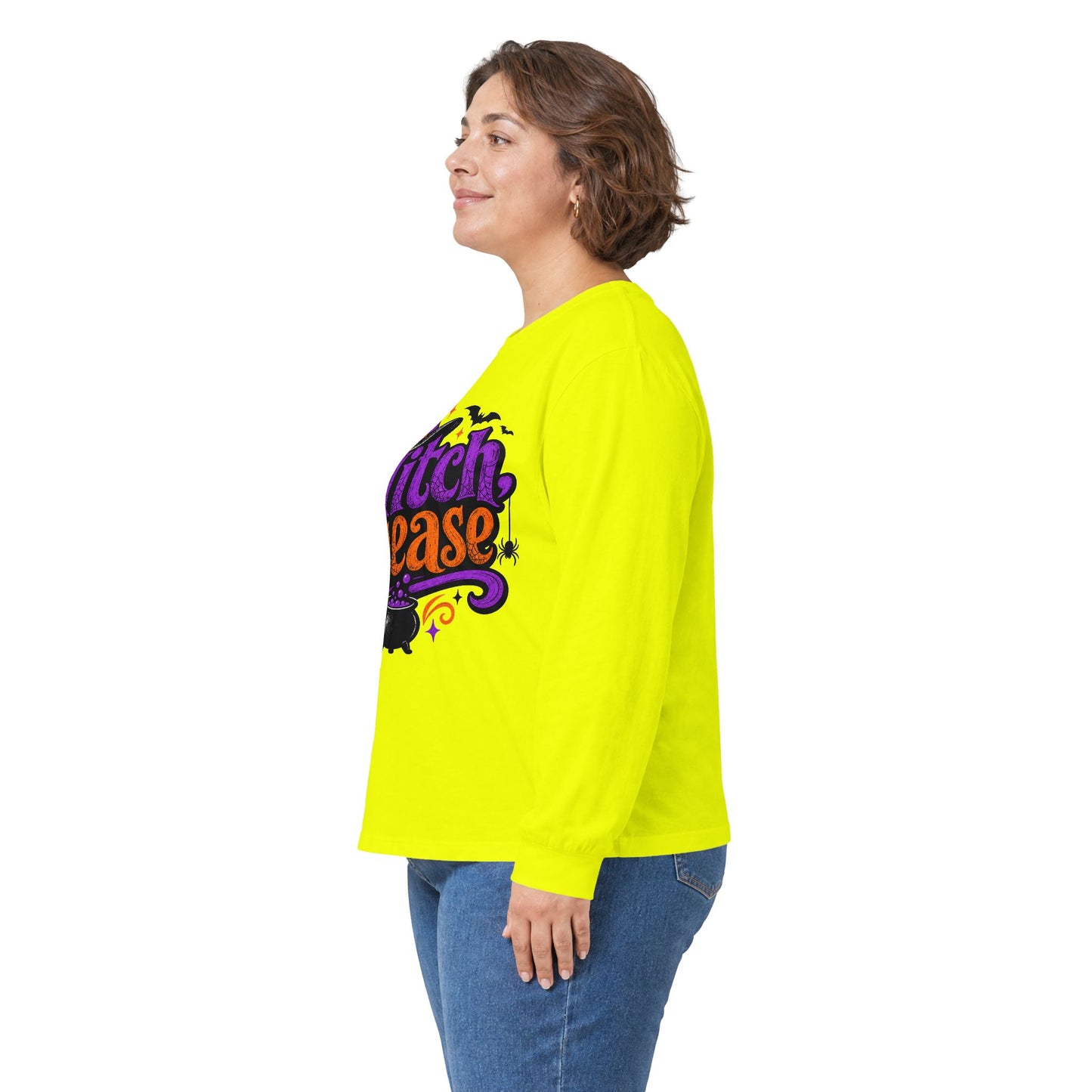 Witch Please Long Sleeve T-Shirt — Funny Halloween Witch Shirt
