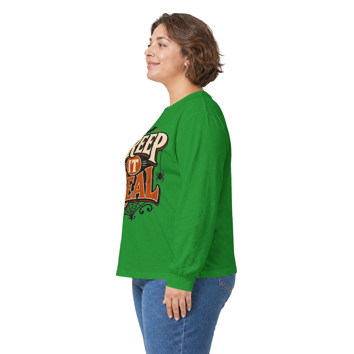 Creep It Real Halloween Long Sleeve T-Shirt