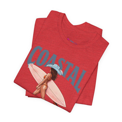 Coastal Cowgirl Tee — Surfing Cowgirl Graphic T-Shirt
