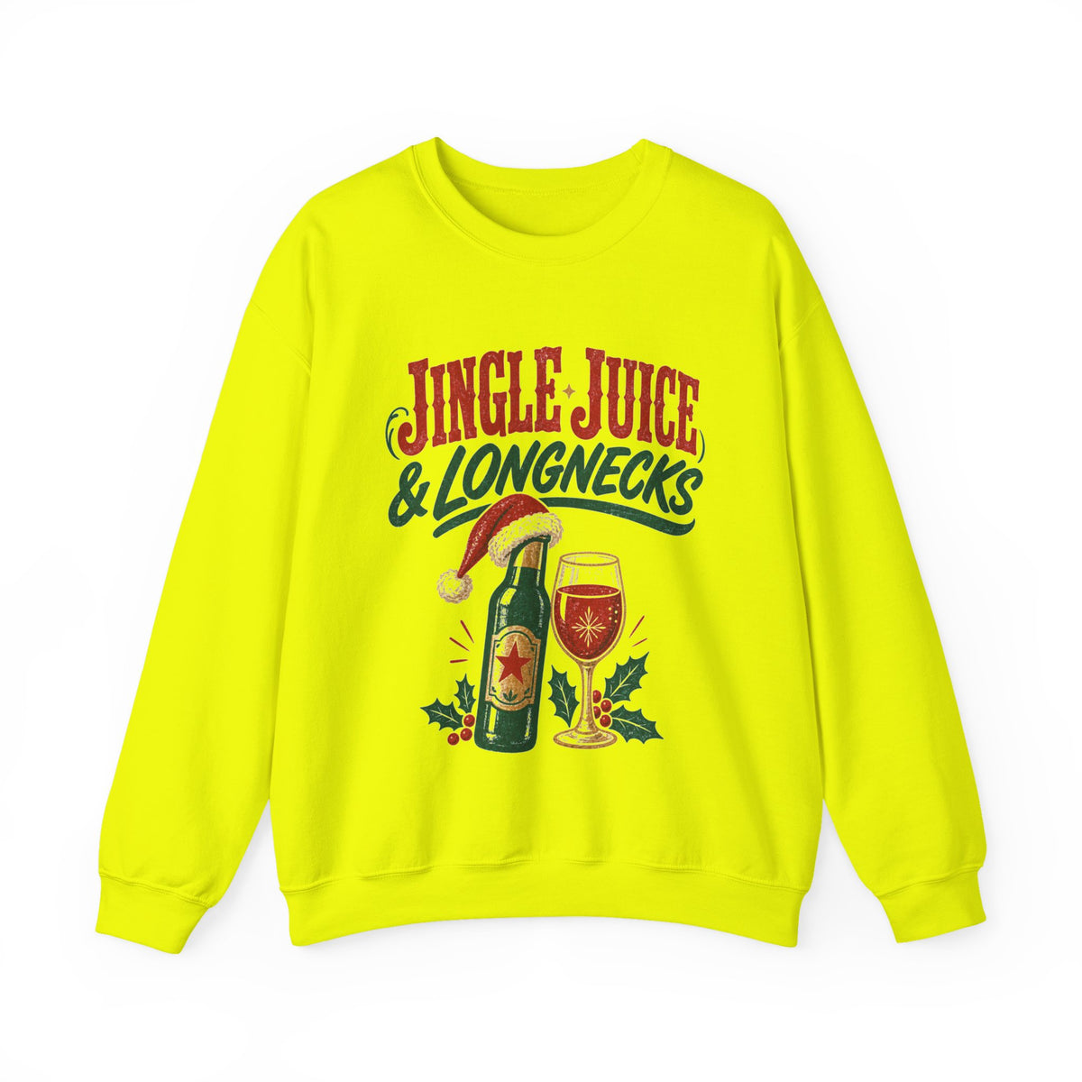 Jingle Juice & Longnecks Christmas Sweatshirt
