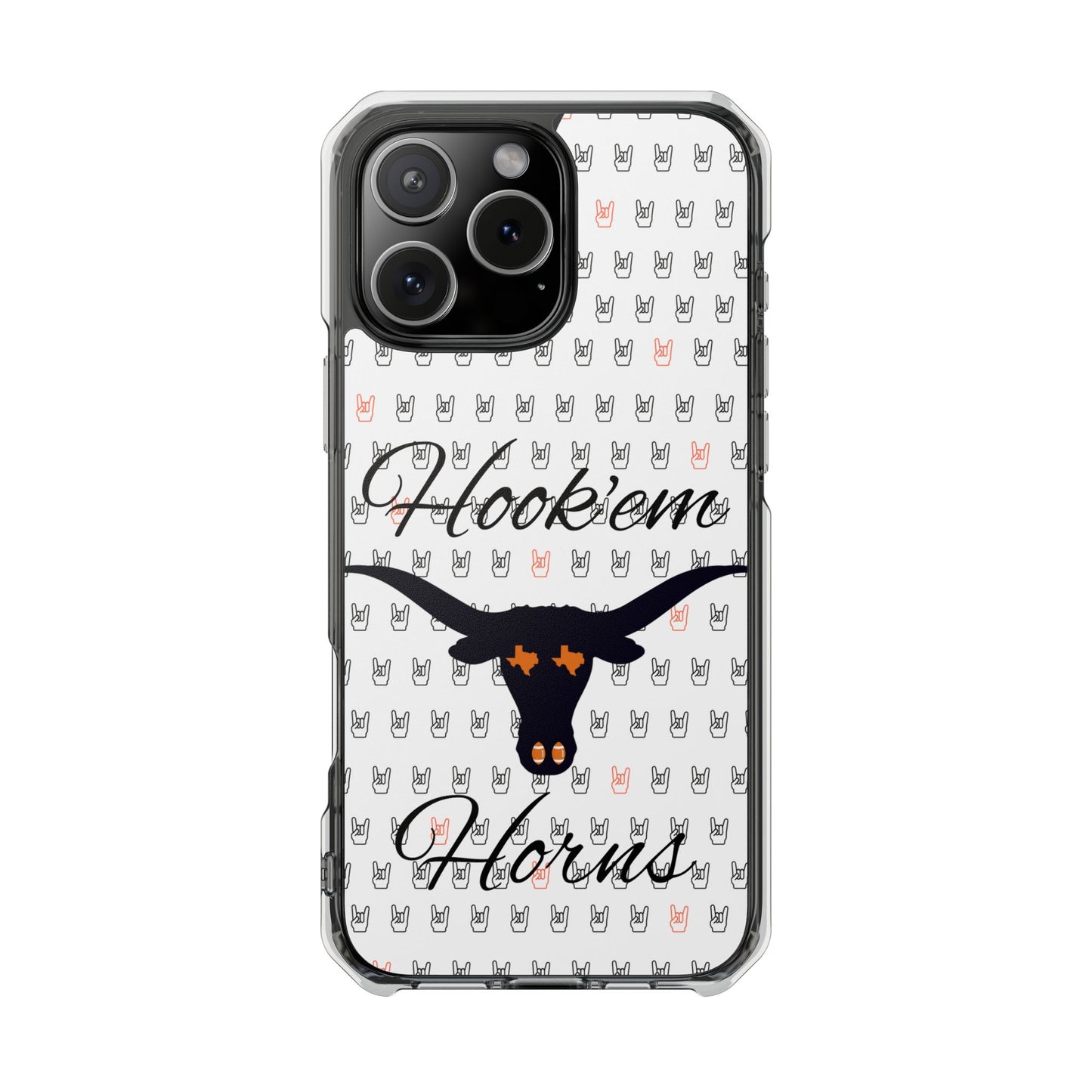 Magnet - Texas Longhorns Football Mini Hook'em Horns Design