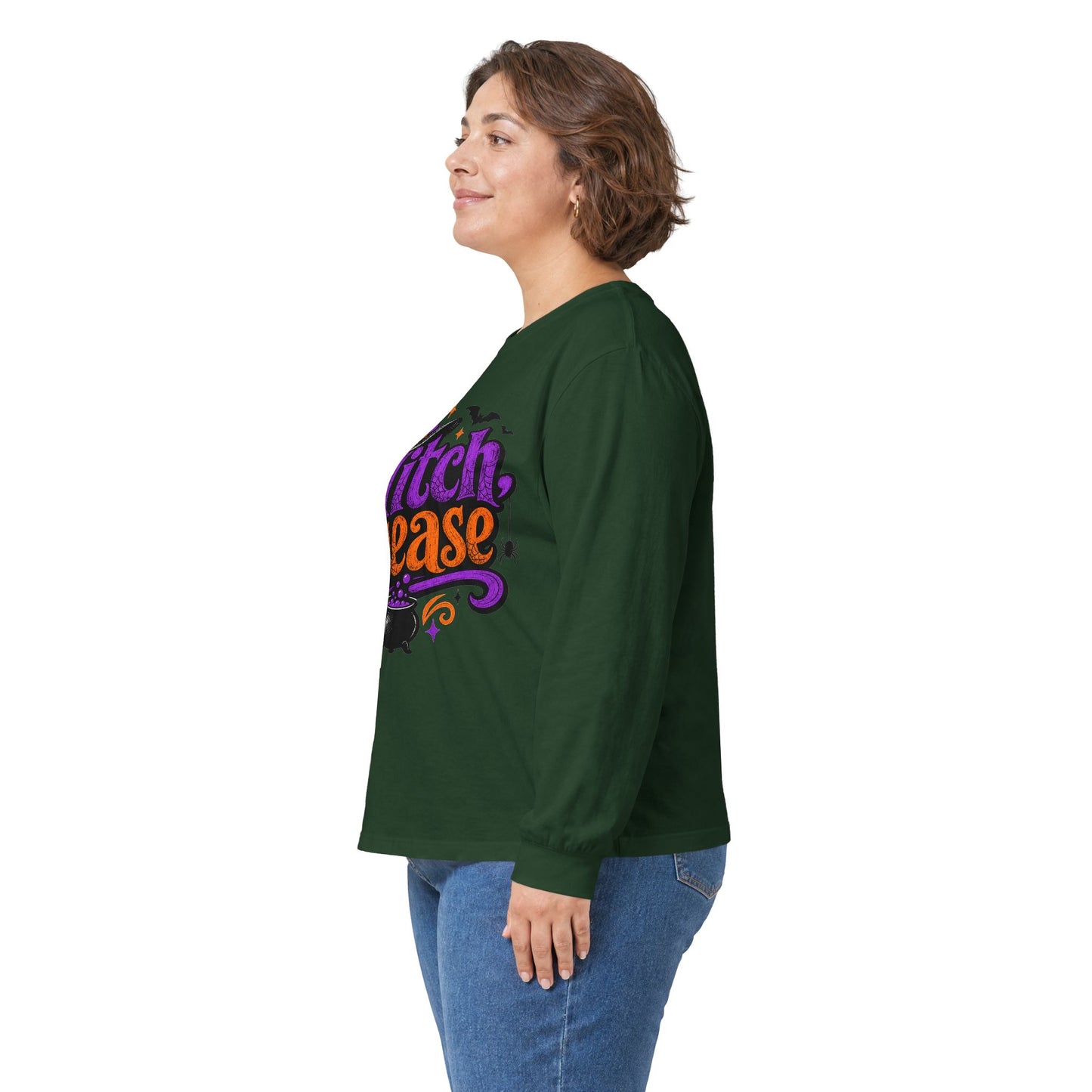 Witch Please Long Sleeve T-Shirt — Funny Halloween Witch Shirt