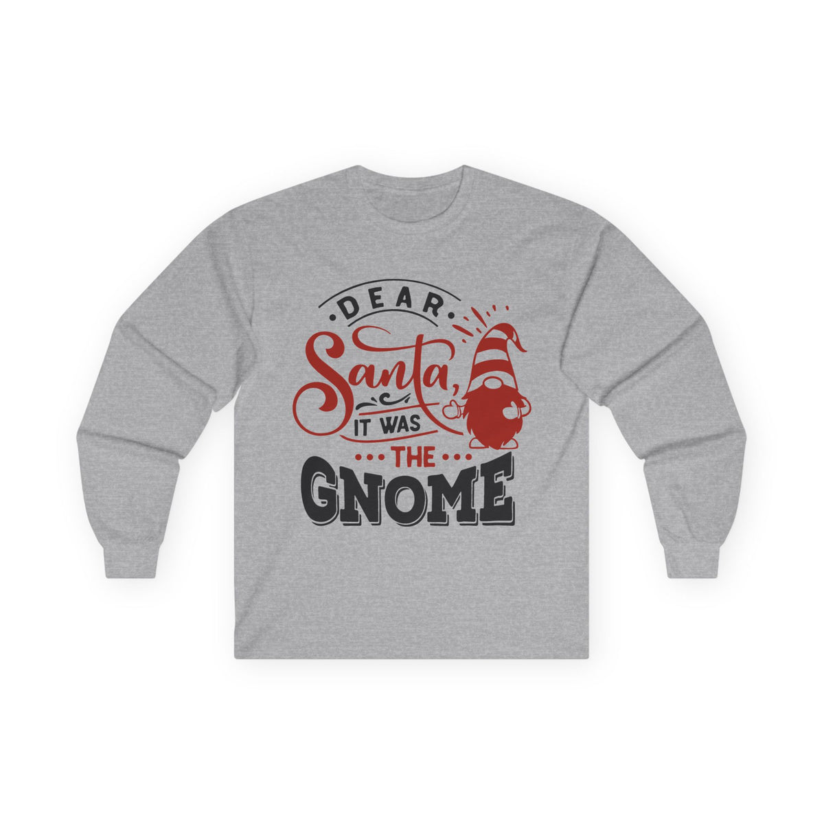 Christmas Dear Santa It Was The Gnome Holiday T-Shirt
