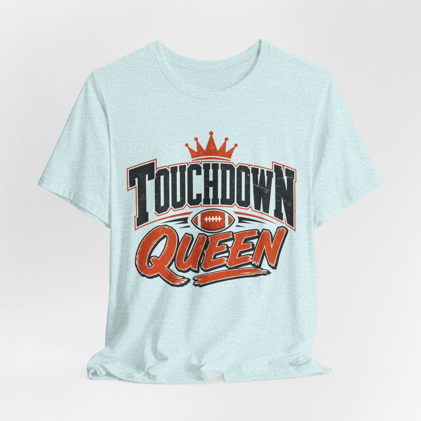 Touchdown Queen T-SHIRT Football Season Tailgate Time