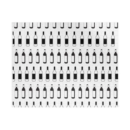 Wine Bottle Pattern Puzzle 520 or 1014 Piece Jigsaw
