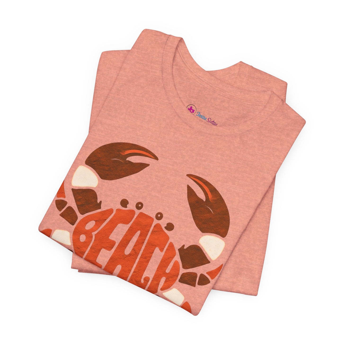 Beach Crab Graphic Tee — Retro Coastal Summer T-Shirt