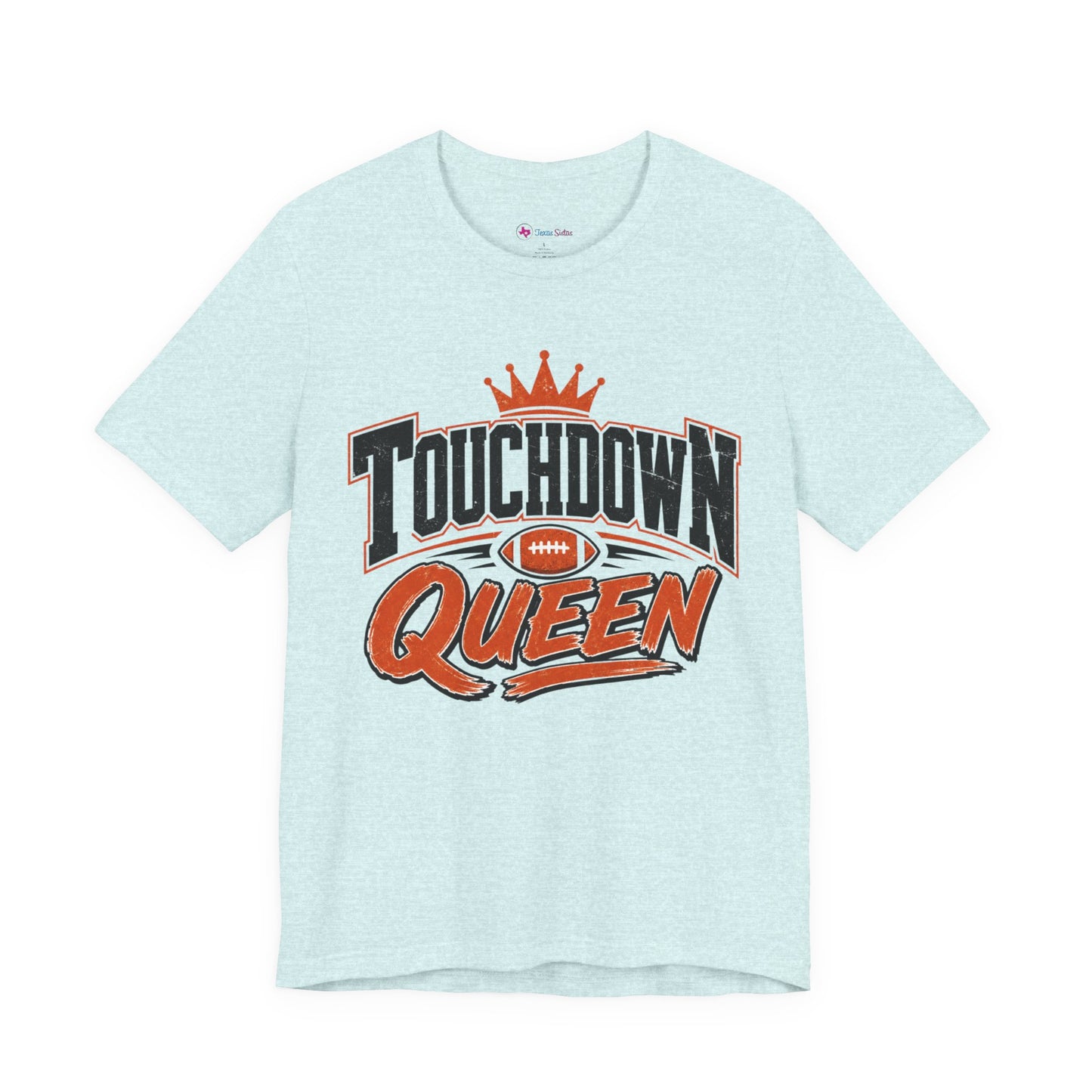 Touchdown Queen T-SHIRT Football Season Tailgate Time