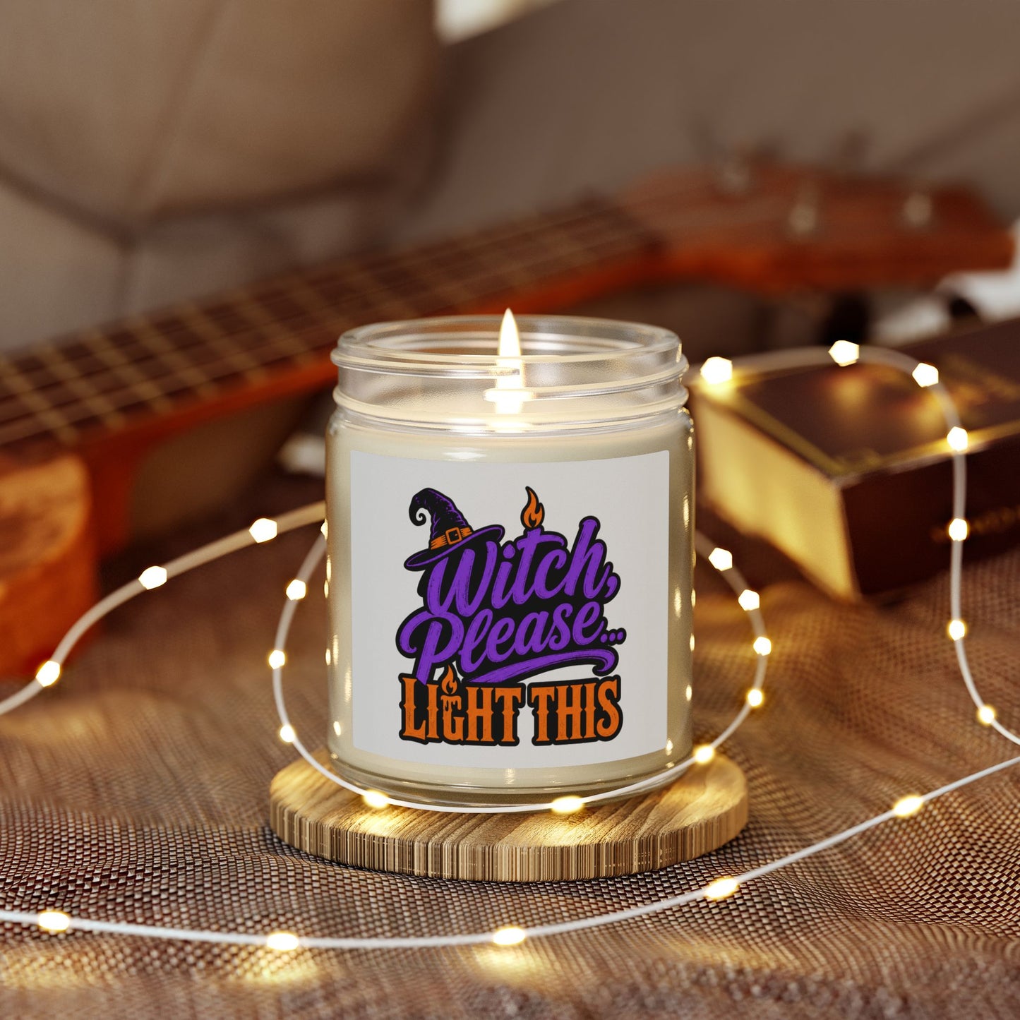 Witch Please 'Light This' Scented Candle — Coconut Apricot Wax (4oz/9oz)