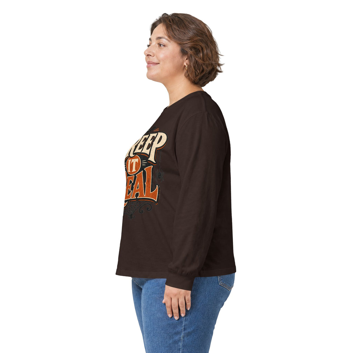 Creep It Real Halloween Long Sleeve T-Shirt