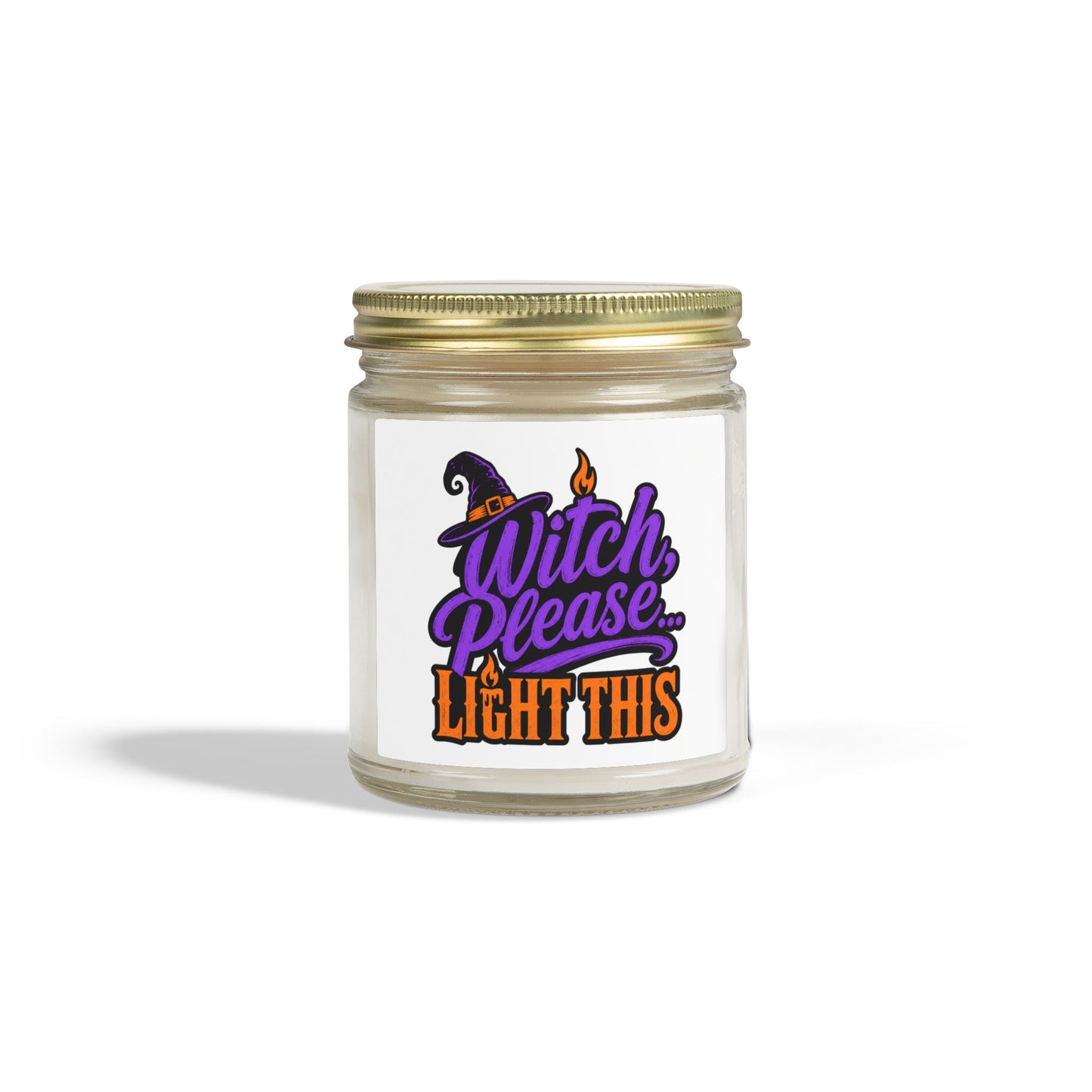 Witch Please 'Light This' Scented Candle — Coconut Apricot Wax (4oz/9oz)