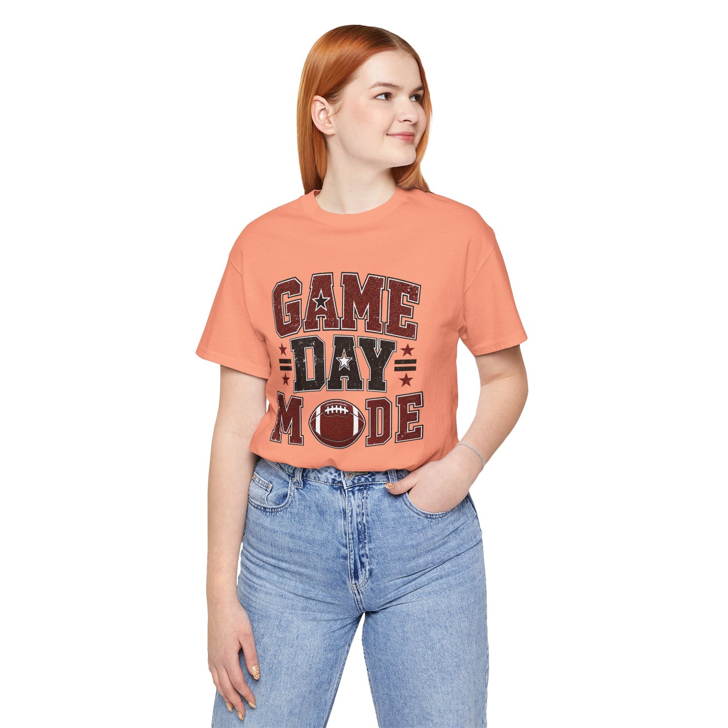 Game Day Mode Football T-Shirt