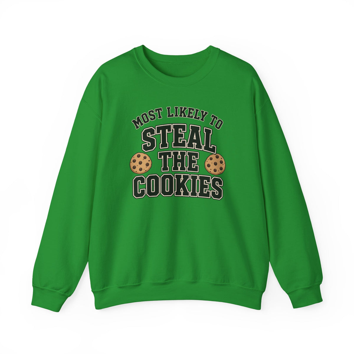 Most Likely To Steal The Cookies Sweatshirt - Christmas Crewneck