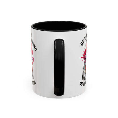 Be Your Own Kind of Beautiful Rooster Coffee Mug (Accent 11/15oz)