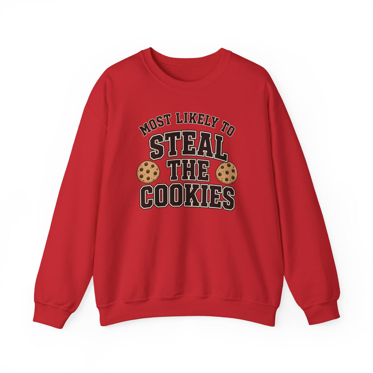 Most Likely To Steal The Cookies Sweatshirt - Christmas Crewneck