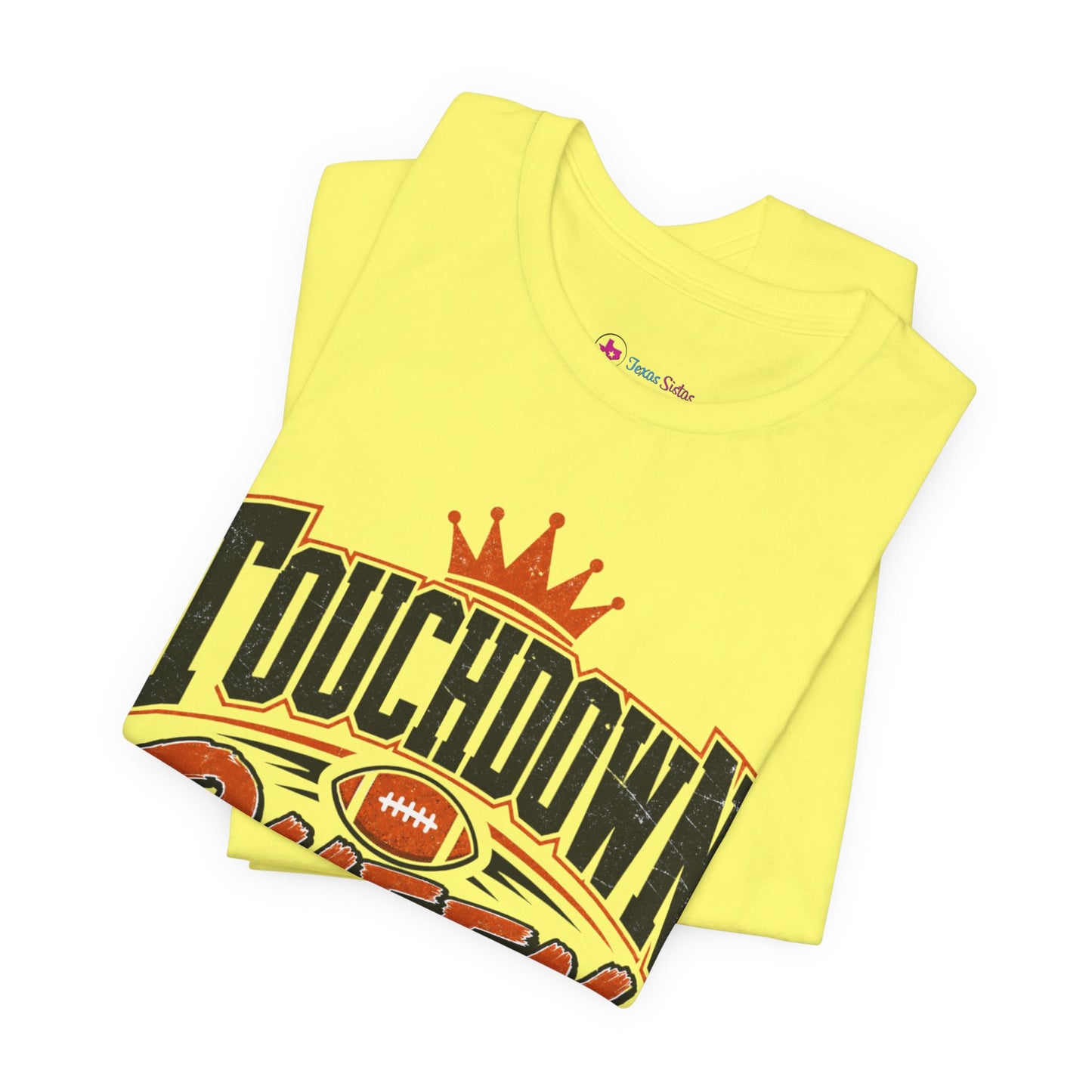 Touchdown Queen T-SHIRT Football Season Tailgate Time