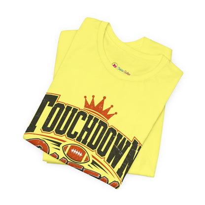 Touchdown Queen T-SHIRT Football Season Tailgate Time