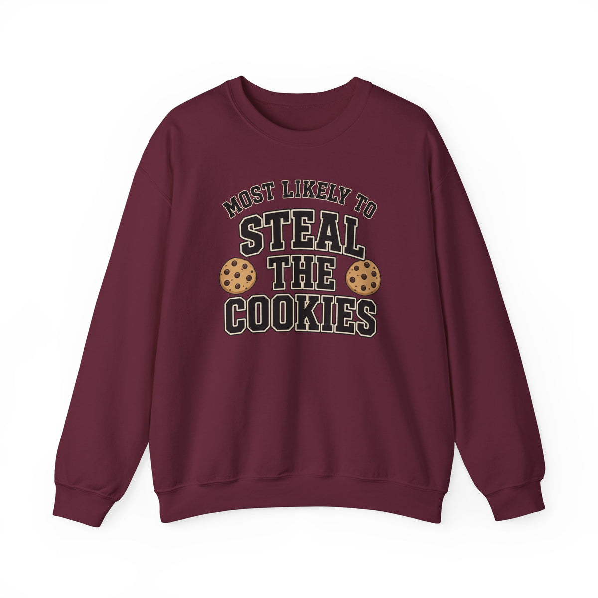 Most Likely To Steal The Cookies Sweatshirt - Christmas Crewneck