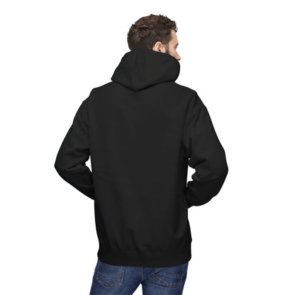 Inspirational Unisex Fleece Hoodie - Don't Look Back, Motivational Gift for Teenagers, Cozy Casual Wear, Perfect for Birthdays & Holidays