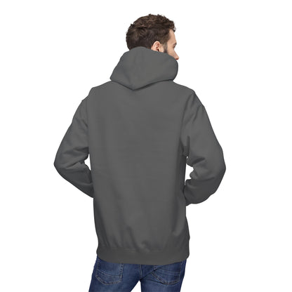 Inspirational Unisex Fleece Hoodie - Don't Look Back, Motivational Gift for Teenagers, Cozy Casual Wear, Perfect for Birthdays & Holidays