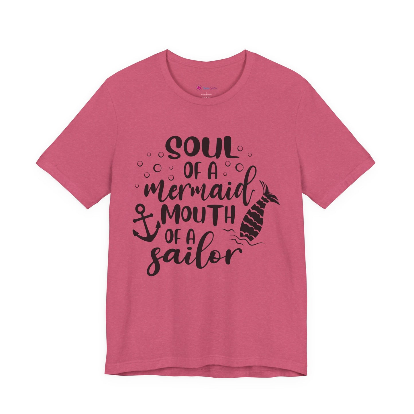 Mermaid Soul Tee — "Soul of a Mermaid, Mouth of a Sailor" Graphic T-Shirt