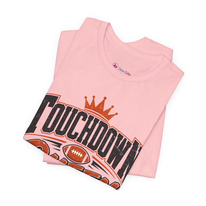Touchdown Queen T-SHIRT Football Season Tailgate Time