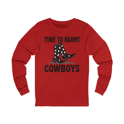 Western Halloween T-shirt Time to Haunt Cowboys