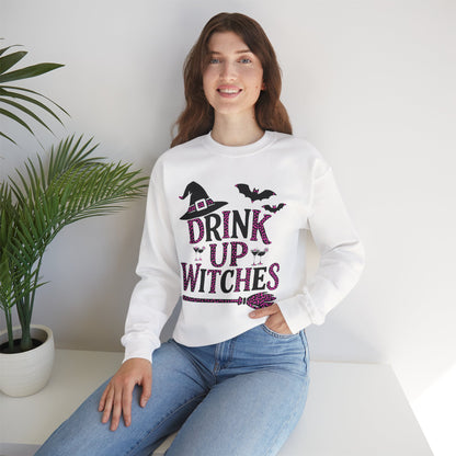 Halloween Drink Up Witches Sweatshirt