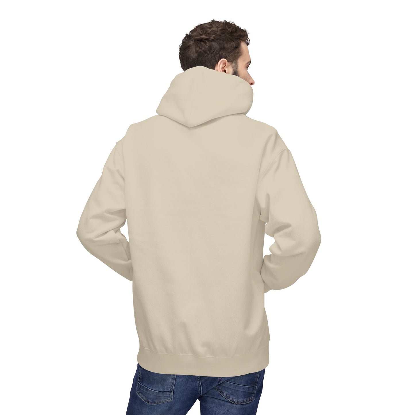 Inspirational Unisex Fleece Hoodie - Don't Look Back, Motivational Gift for Teenagers, Cozy Casual Wear, Perfect for Birthdays & Holidays