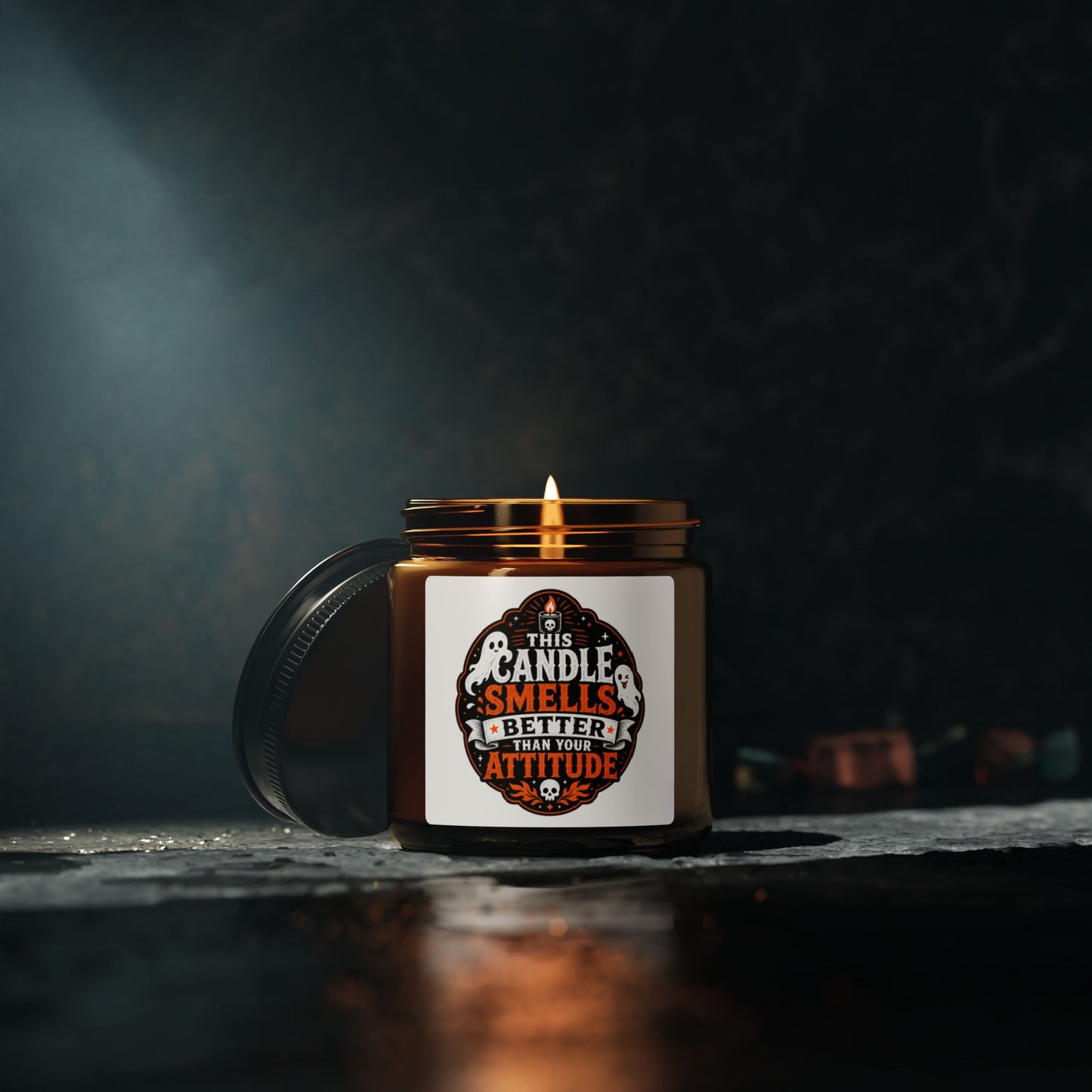 Halloween Scented Soy Candle — This Candle Smells Like Attitude