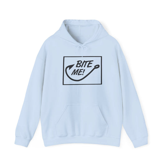 Bite me fishing hook Hoodie - Unisex Heavy Blend Sweatshirt