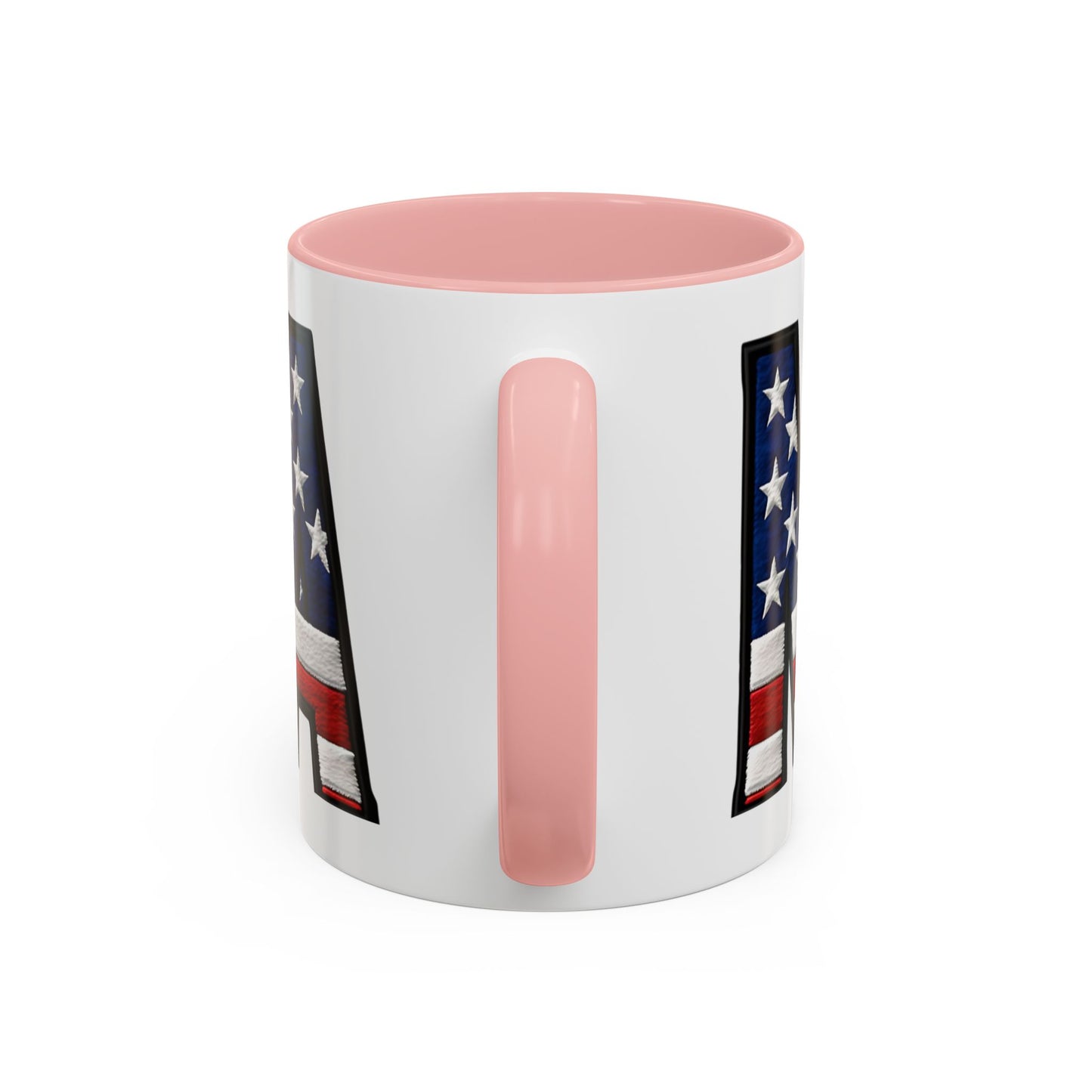 Patriotic AMERICA Flag MAMA Accent Coffee Mug 11 or 15oz