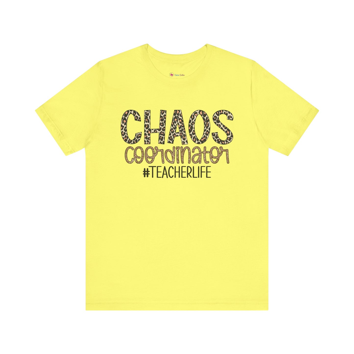 Chaos Coordinator Teacherlife T-shirt - Unisex Tee