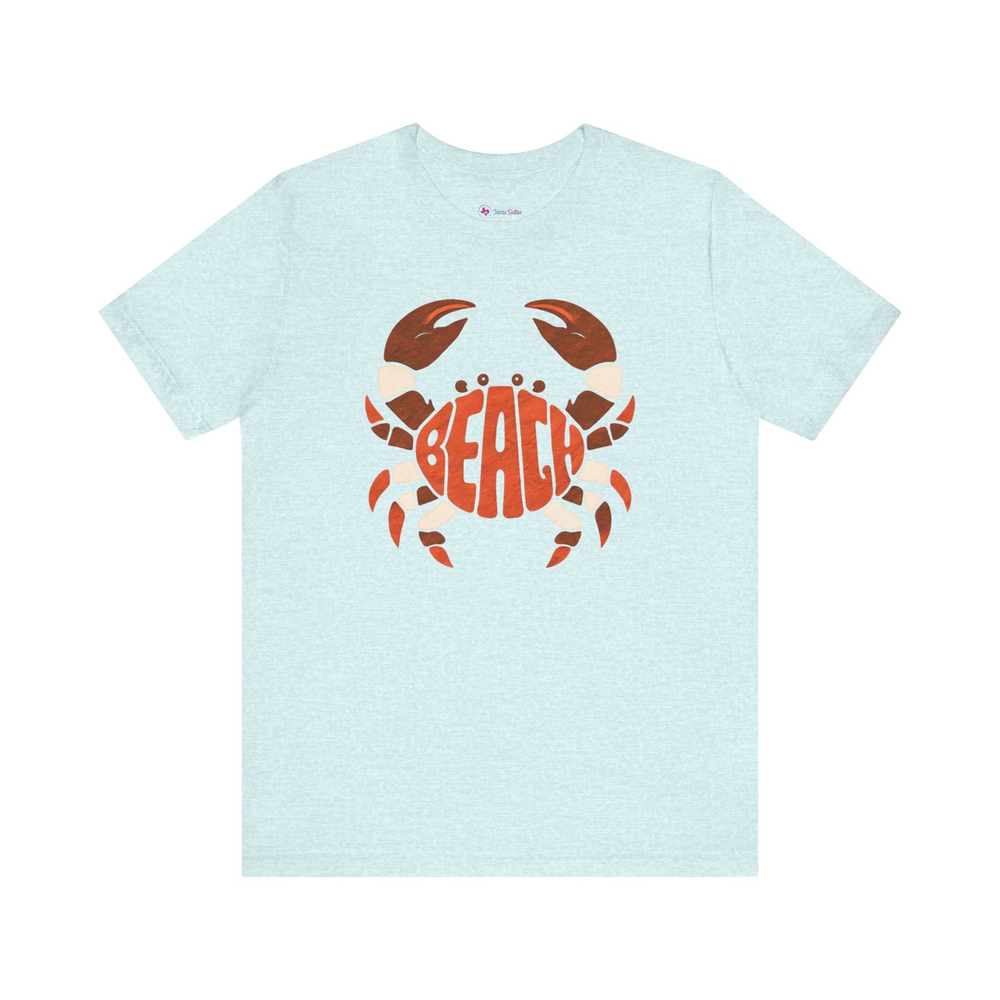 Beach Crab Graphic T-Shirt - Lots of Colors