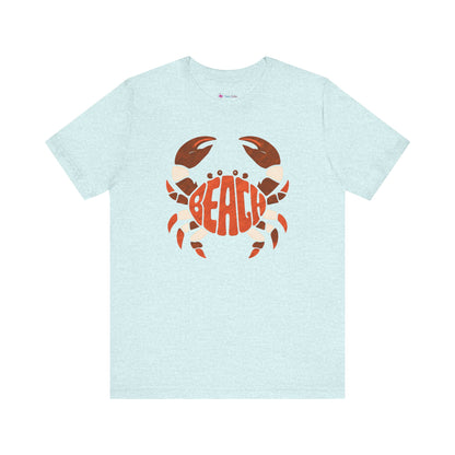 Beach Crab Graphic T-Shirt - Lots of Colors