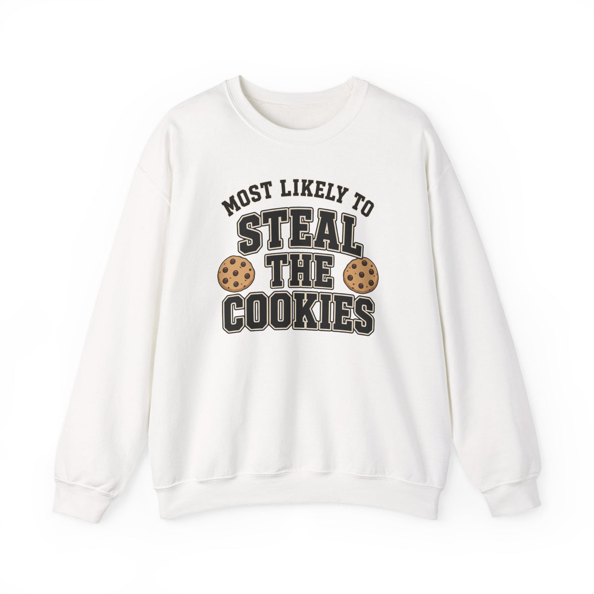 Most Likely To Steal The Cookies Sweatshirt - Christmas Crewneck