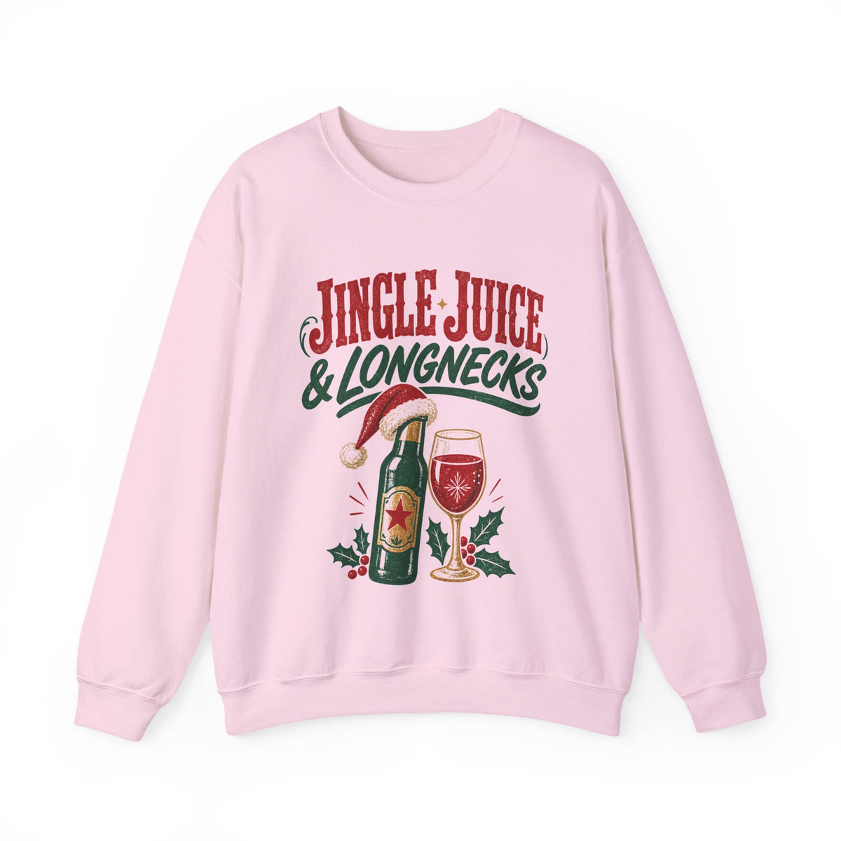 Jingle Juice & Longnecks Christmas Sweatshirt