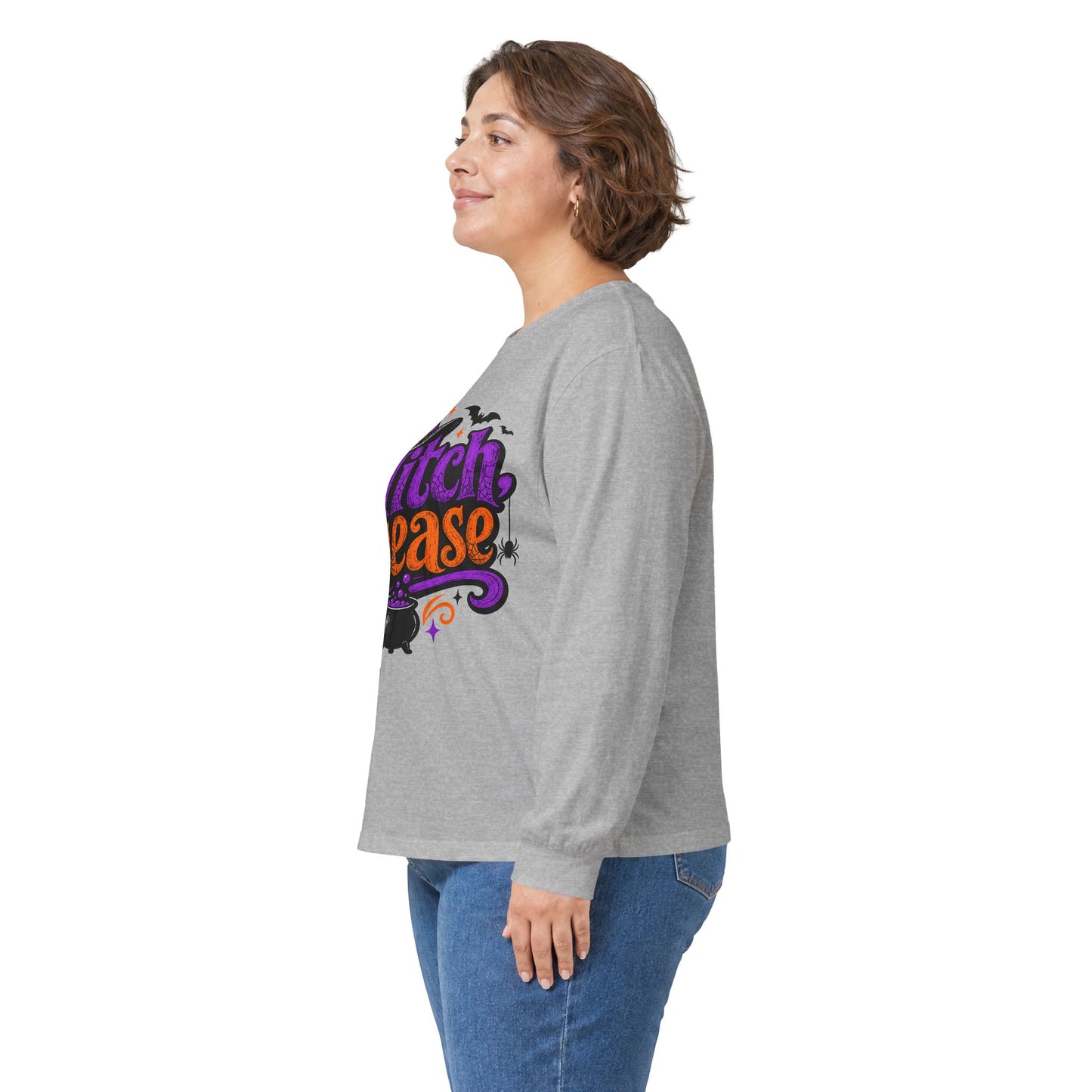 Witch Please Long Sleeve T-Shirt — Funny Halloween Witch Shirt