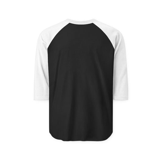 Artistic Unisex Raglan Shirt with Hand to PAW Design Dog Lovers
