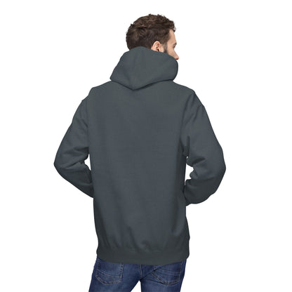 Inspirational Unisex Fleece Hoodie - Don't Look Back, Motivational Gift for Teenagers, Cozy Casual Wear, Perfect for Birthdays & Holidays