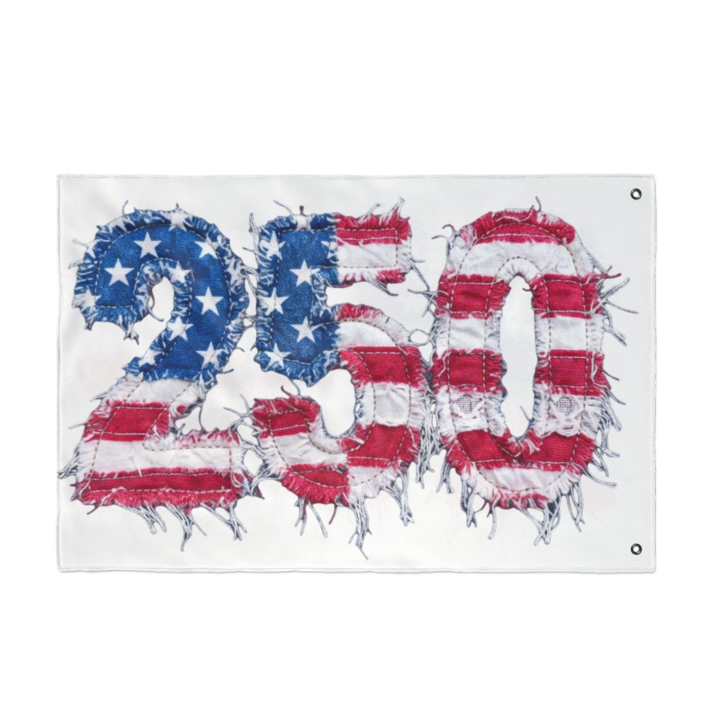 250th 4th of JULY American Flag Double Sided Flag