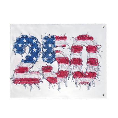250th 4th of JULY American Flag Double Sided Flag