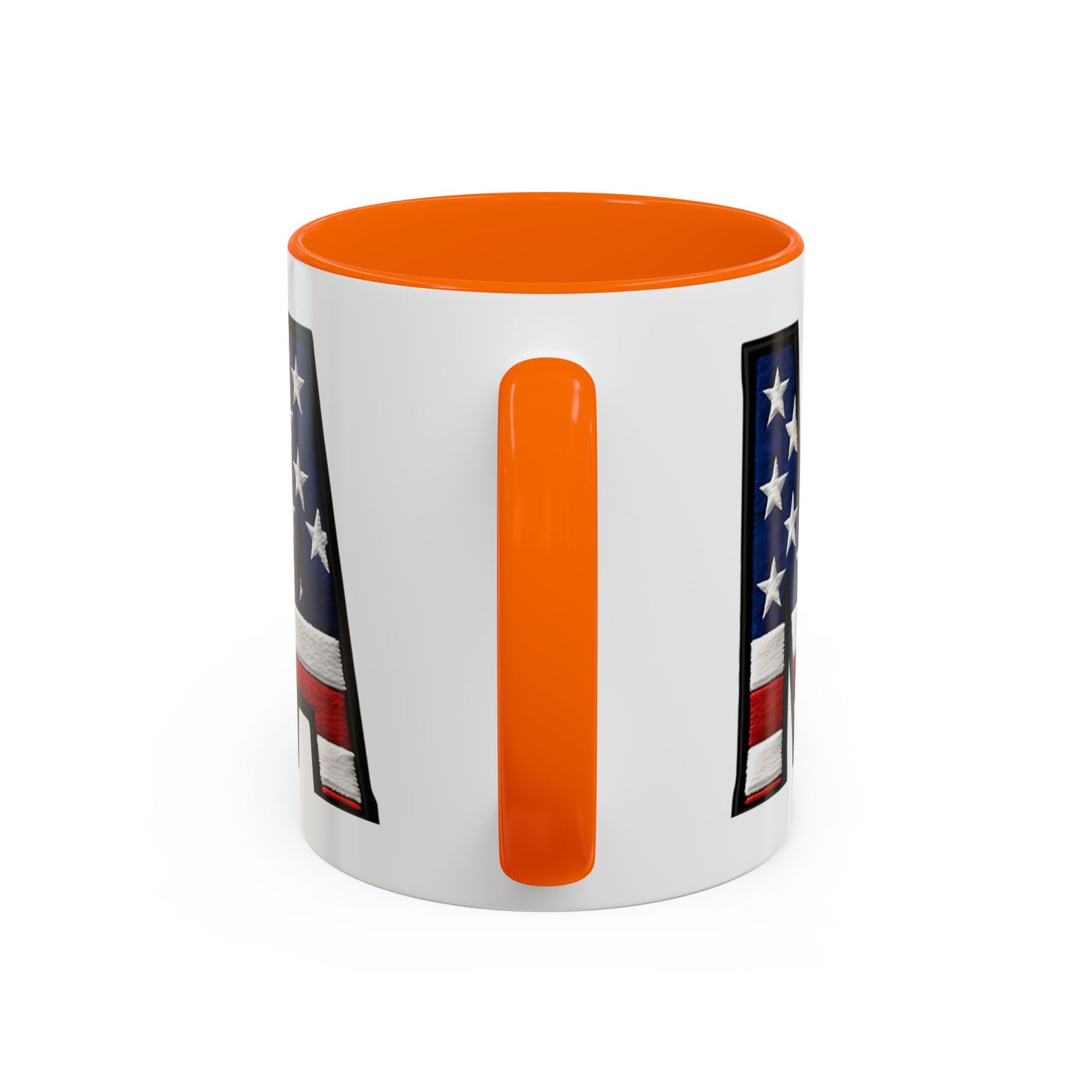 Patriotic AMERICA Flag MAMA Accent Coffee Mug 11 or 15oz