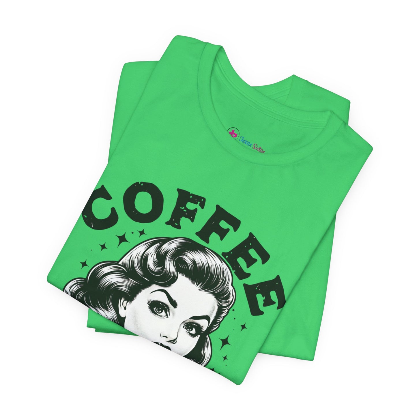 COFFEE Because Murder Is Wrong Graphic Funny T-Shirt