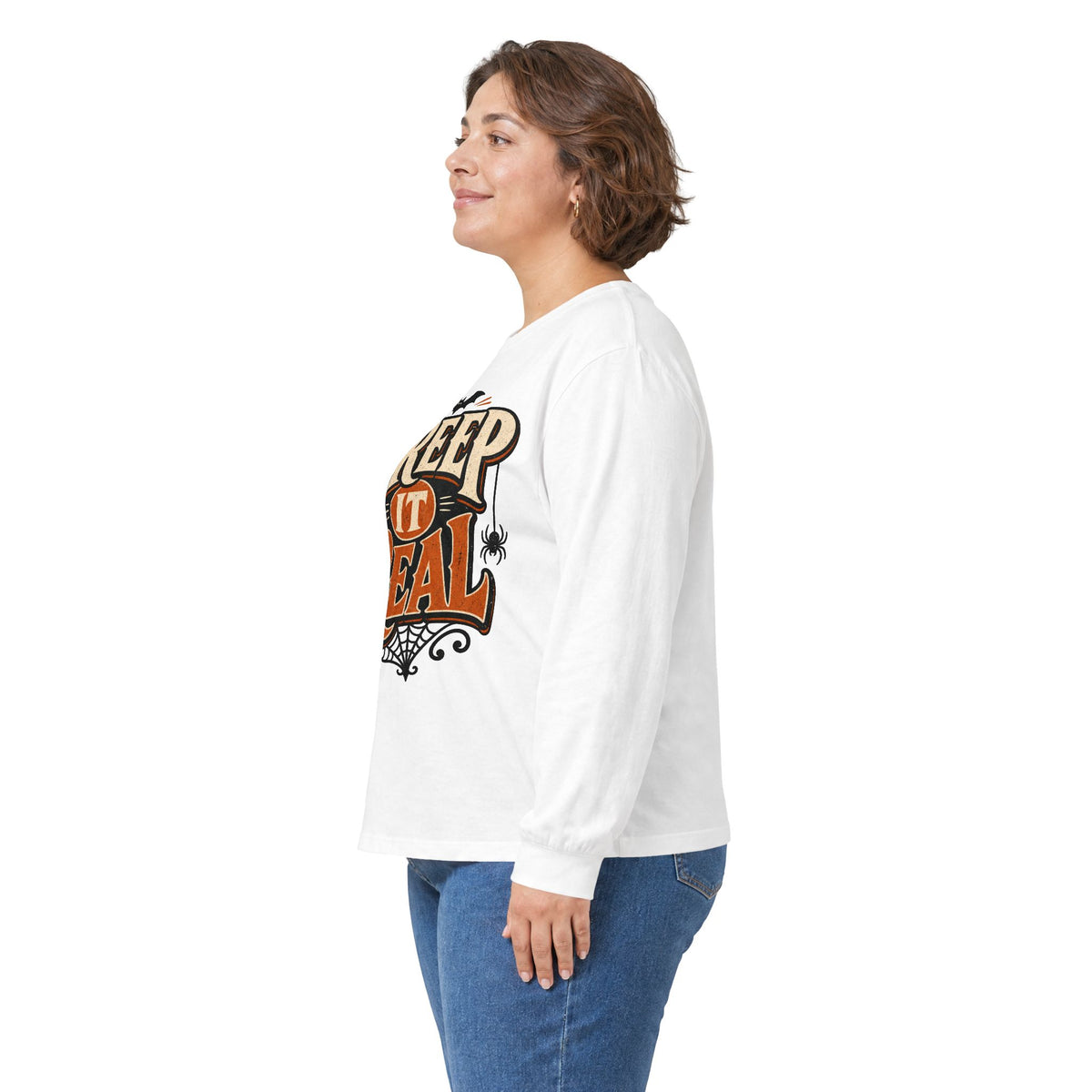 Creep It Real Halloween Long Sleeve T-Shirt