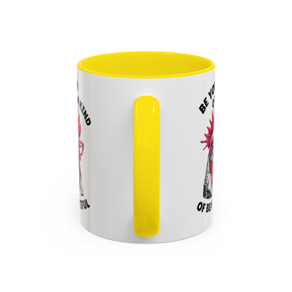 Be Your Own Kind of Beautiful Rooster Coffee Mug (Accent 11/15oz)
