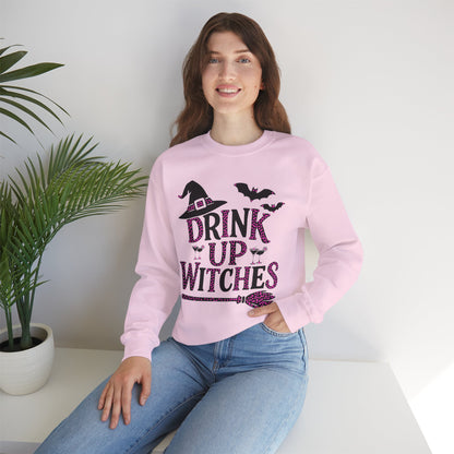 Halloween Drink Up Witches Sweatshirt