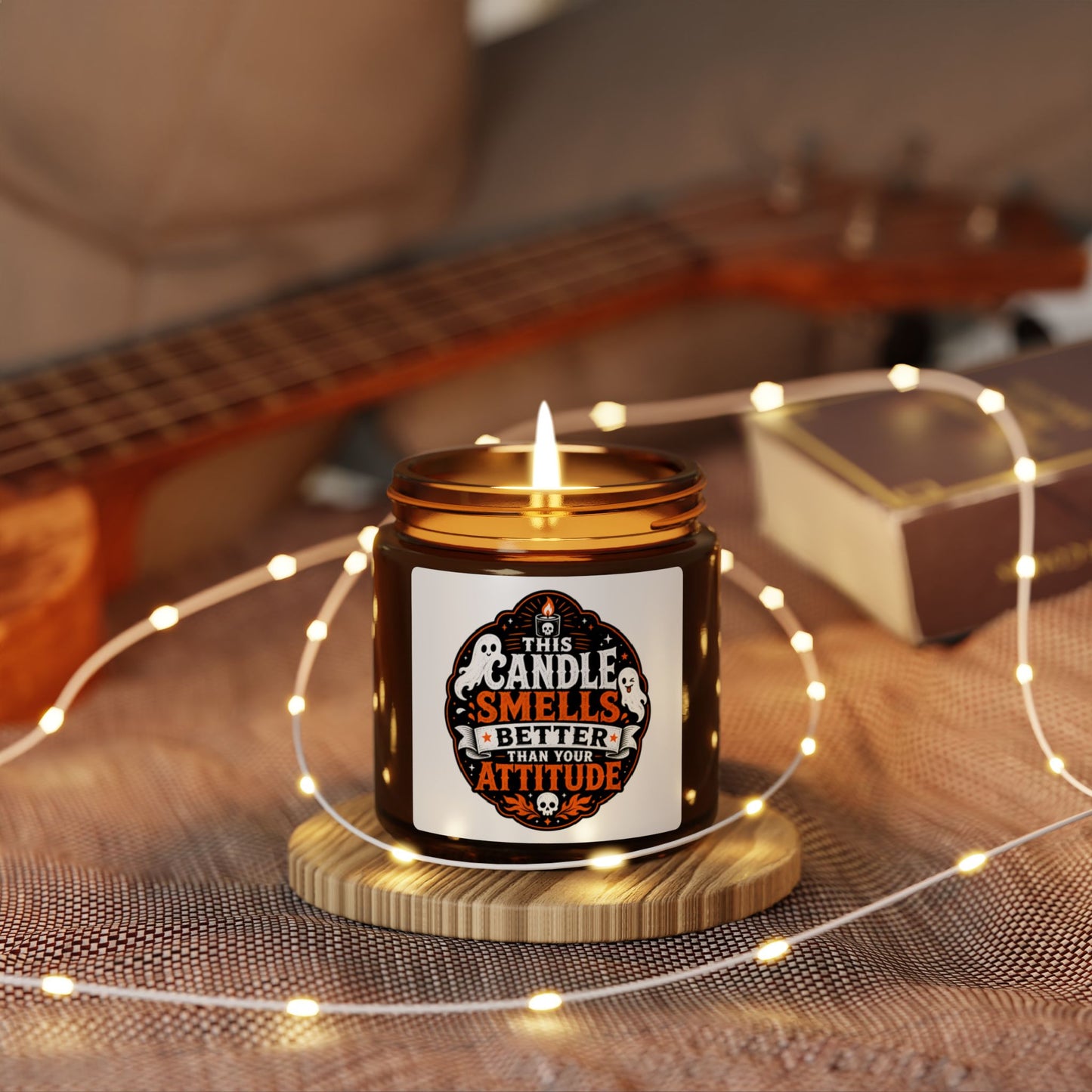 Halloween Scented Soy Candle — This Candle Smells Like Attitude